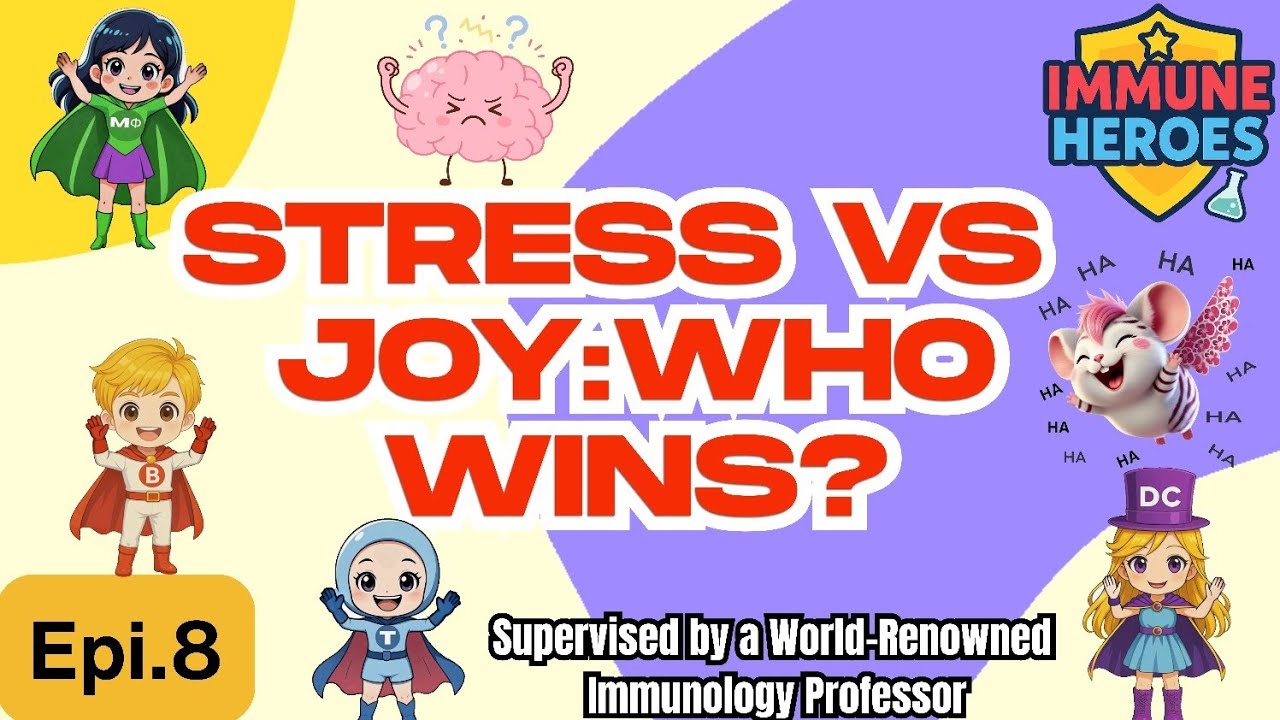 Immune Heroes – Episode 8: Feelings and the Immune System | Stress, Joy ...