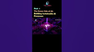 The Green Side of AI: Building Sustainable AI Processors! Part 1 #ai #viral #trending #aiinindia