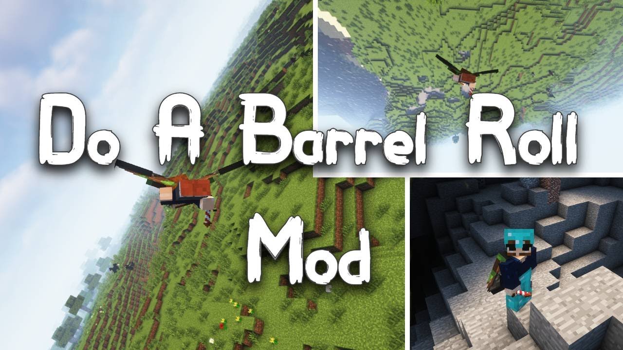 Do a Barrel Roll - Minecraft Mod