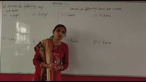 Class-3 Chapter-9 Time Exercise 9.2 Q-1