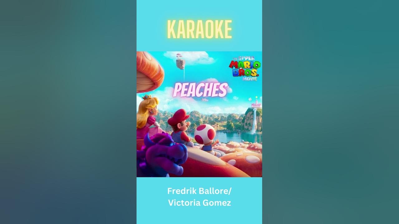 Bowser Peaches Karaoke mother and son YouTube
