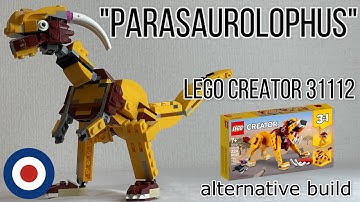 LEGO Creator 31112 Alternative build tutorial PARASAUROLOPHUS、レゴクリエイター31112をパラサウロロフスに組み替え