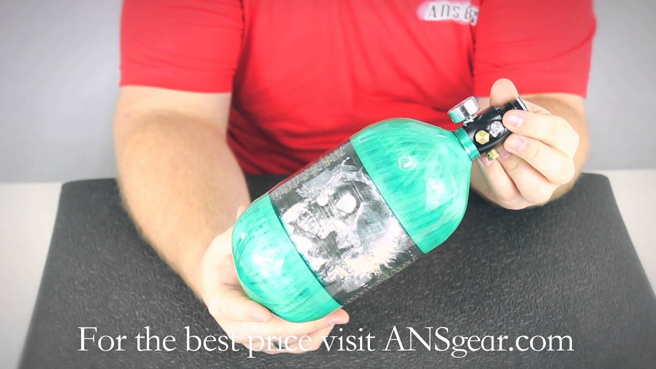 Crossfire SS Graffiti Paintball Tank YouTube