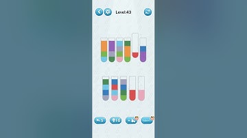 Water sort puzzle game level 42 43 | all new level | Numpuz | funny gaming