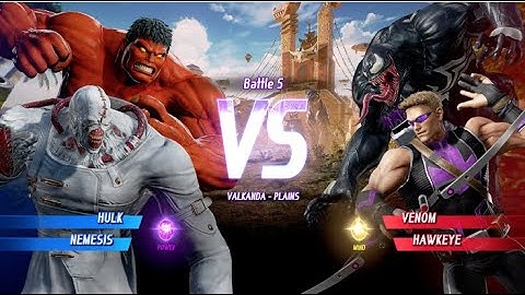 Hulk and Nemesis - Arcade Mode - MARVEL VS. CAPCOM: INFINITE