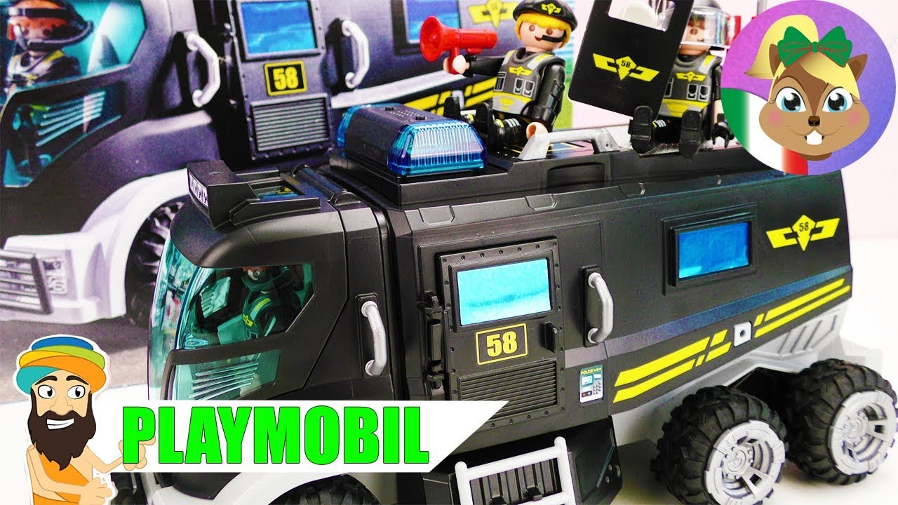 playmobil set POLIZIA per bambini Guru YouTube