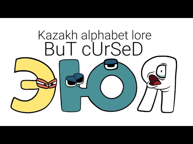 Kazakh Alphabet Lore - Comic Studio