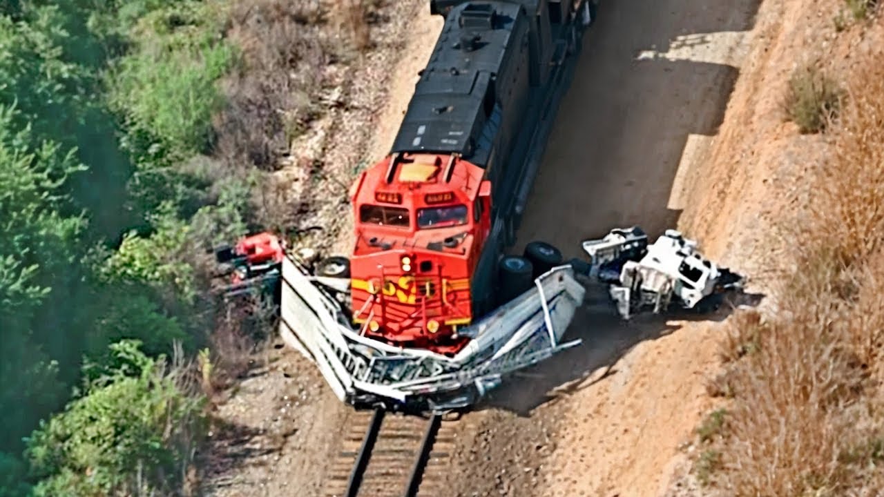 Невероятные Случаи с Поездами, Снятые на Камеру