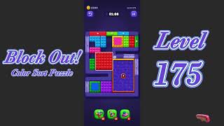 Block Out Level 175 Walkthrough | Color Sort Puzzle Gameplay | Go Answer screenshot 4