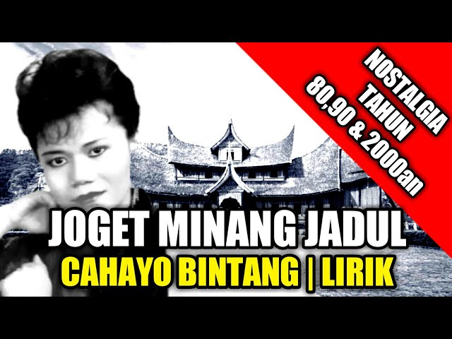 Lagu Joget Minang - Cahayo Bintang | Lirik | Voc : Nisya Laila class=