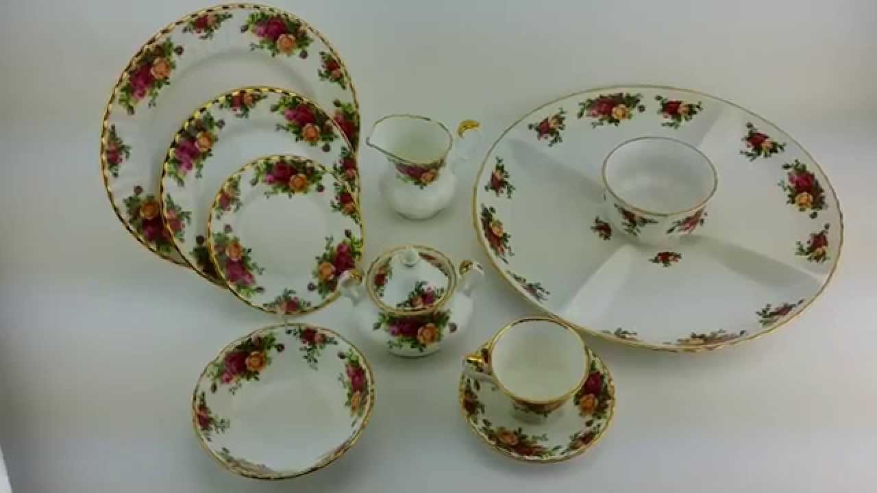 Royal Albert Old Country Roses Bone China YouTube