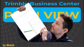 Trimble Business Center view