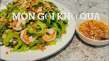 Món gỏi khổ qua