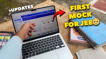 🔥 FIRST MOCK TEST FOR JEE 2026! [DOUBLE DROPPER] + PROGRESS UPDATE