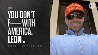 'RAW AMERICAN STEEL AND TWISTED SEX APPEAL' Colby Covington talks UFC 296, Trump, and His Haters