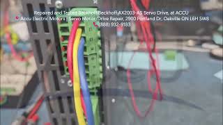 Reparado y Probado Beckhoff AX2003-AS en ACCU