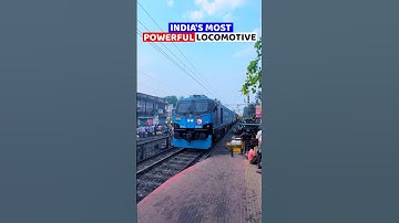 Most Powerful Locomotive WAG-12 in India ⚡️💪🇮🇳 #shots #wag12 #indianrailways #railwaycontent