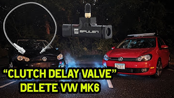 Volkswagen Mk6 "Clutch Delay Valve" Delete DIY/ Clutch Line Upgrade