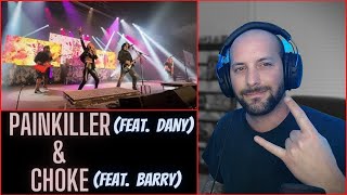 PAINKILLER! First Reaction - The Warning/TDG Choke (Feat. Barry) and Painkiller (Feat. Dany)