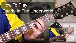 'Dandy In The Underworld' Marc Bolan & T Rex Guitar & Bass Lesson