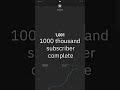 1000 thousand subscribe complete 💯 @TechnoGamerzOfficial @NotGamerFleet #gaming