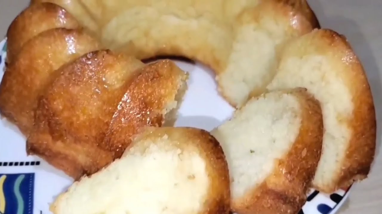 Soft and Light EGG WHITE CAKE with everyday ingredients 