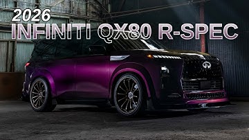 2026 Infiniti QX80 R Spec – 1000 HP GT R Powered Luxury SUV is REAL!
