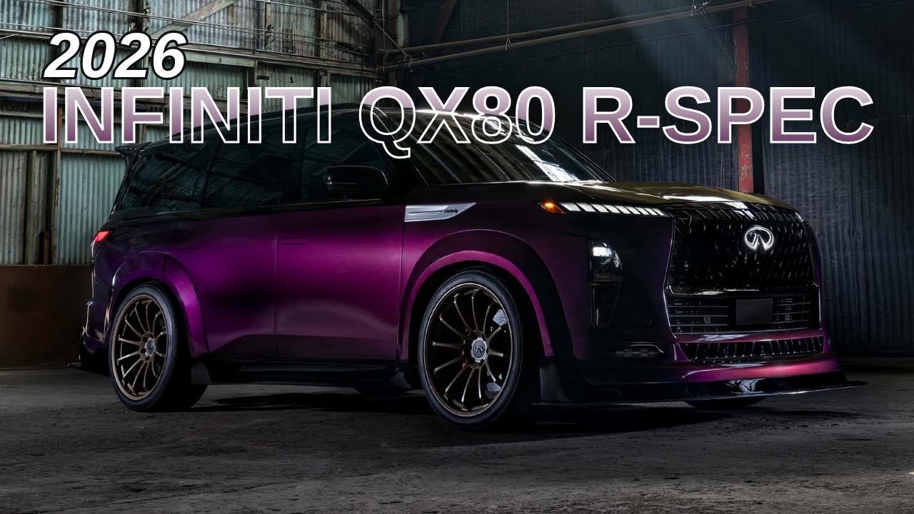 2026 Infiniti QX80 R Spec – 1000 HP GT R Powered Luxury SUV is REAL ...