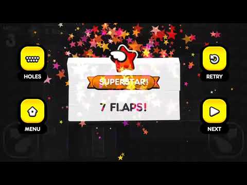 Flappy Golf 2 PORTAL GRAV LAB HOLE 1-9 Superstar Walkthrough