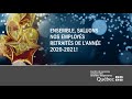 Hommage au personnel retrait de lanne 20202021 du cssdgs