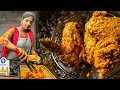 பட்டதாரி பெண்ணின் பட்டையை கிளப்பும் ரோட்டுக்கடை KFC Chicken | Pondicherry