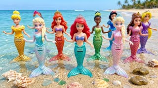 Disney Princess Doll Makeover ~ DIY Miniature Ideas for Barbie - Wig, Dress, Faceup, andMore! DIY