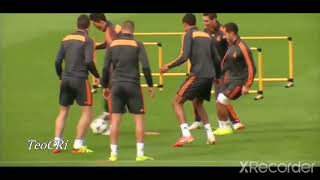 -Cristiano Ronaldo - Crazy Warm Up Skills