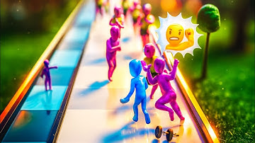 Slap Run Game Funny Running Slap Challenge Race 3D Gameplay Mobile Game Walkthrough 2025 Android iOS