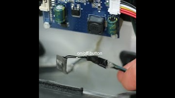 Conversion of a 2011 iMac into a monitor using native PSU, speakers and power button