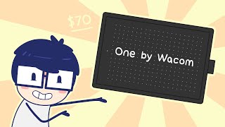 One by Wacom  Wacom's cheapest drawing tablet