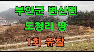 부동산경매 - 전북 부안군 변산면 도청리 땅