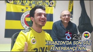 Trabzonspor 2 - 3 Fenerbahçe maçı tepki anları #fenerbahçe #trabzonspor #fred #batshuayi #maçtepki