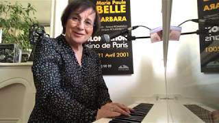Video thumbnail of "Marie Paule Belle chante LES PETITS DIEUX DE LA MAISON"