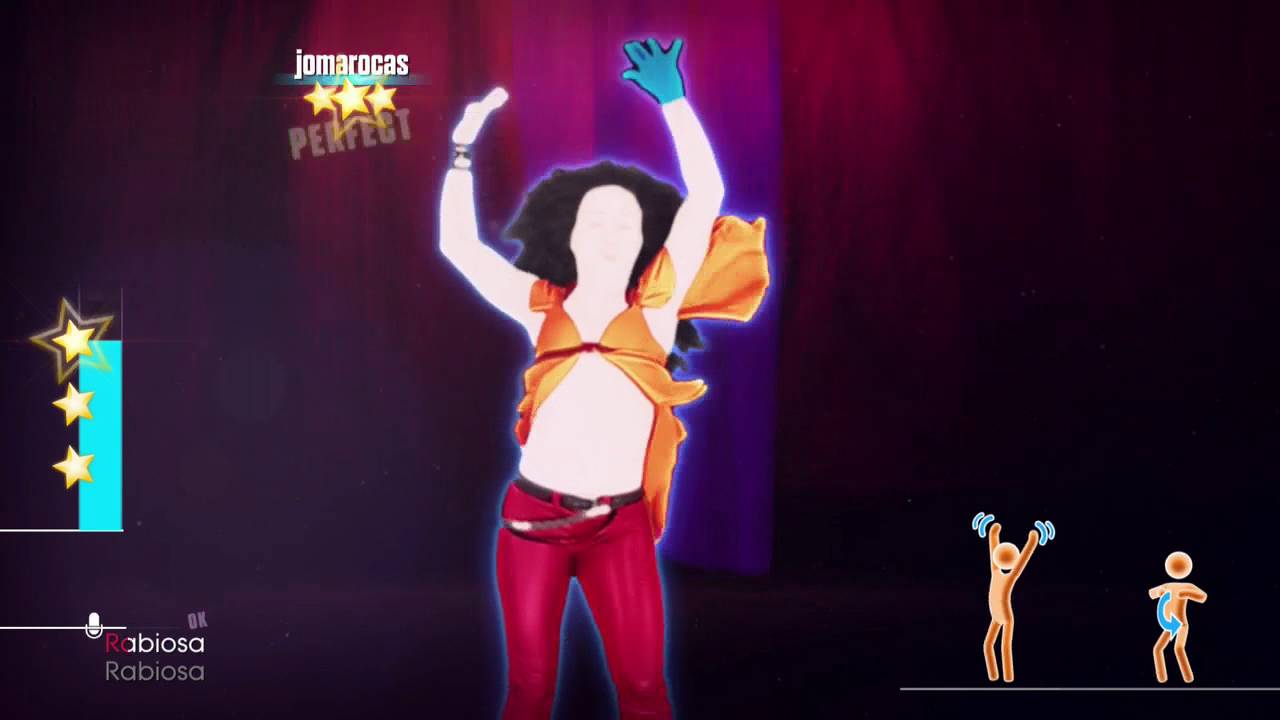 Just Dance 16 Rabiosa Shakira Feat El Cata 5 Stars Youtube