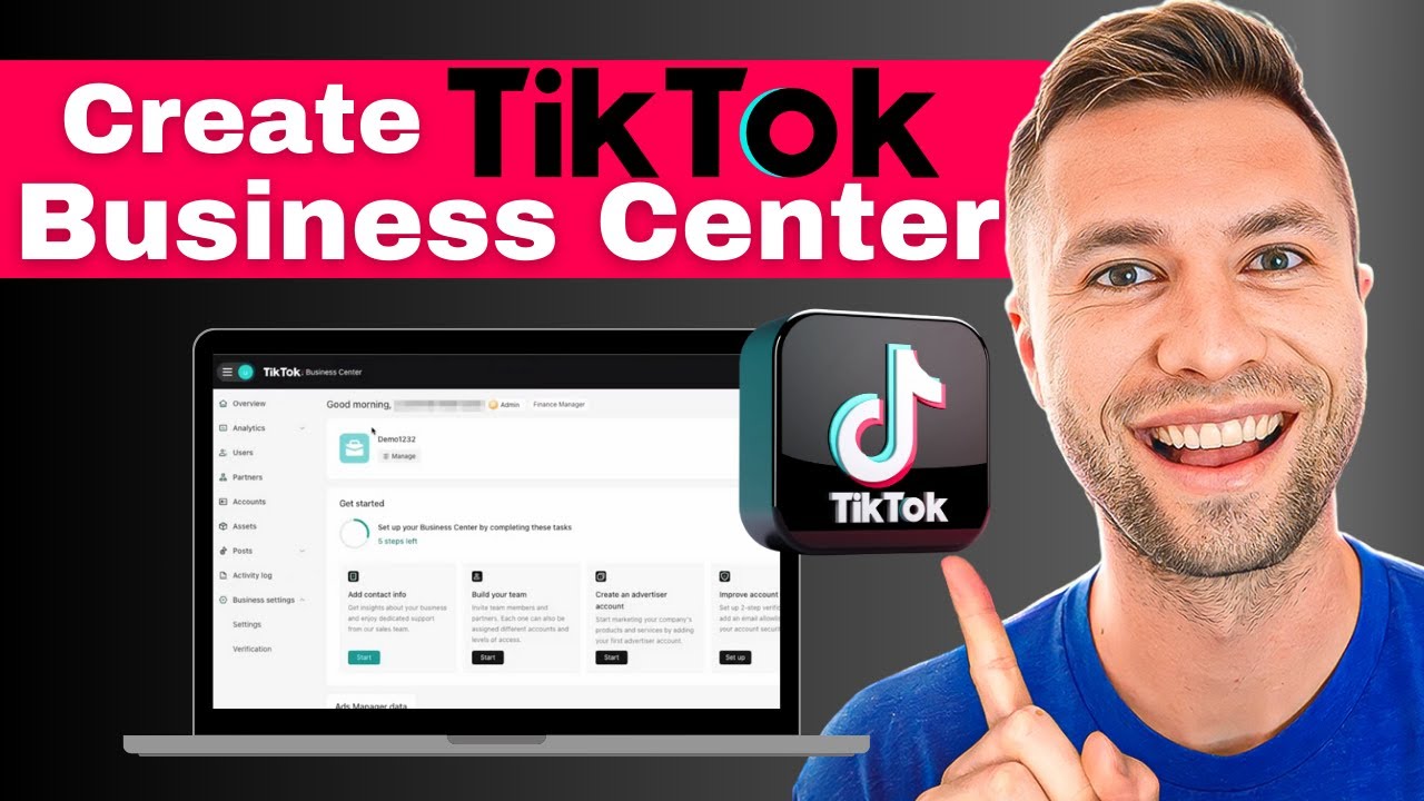 ⁣How To Set Up A TikTok Ads Manager & Business Center (Updated 2025)
