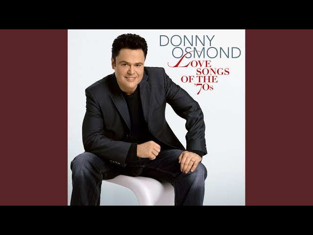 Donny Osmond - Alone Again Naturally