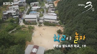 9년전의 기록 다큐멘터리 3일 학교야 놀자 푸른숲 발도르프 학교 1부 (대안학교, 발도르프교육)