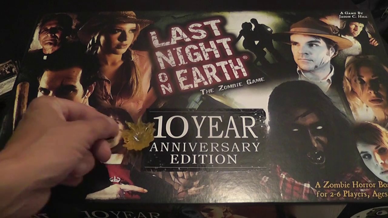 Last Night on Earth 10th Anniversary Edition Brand New /& Sealed