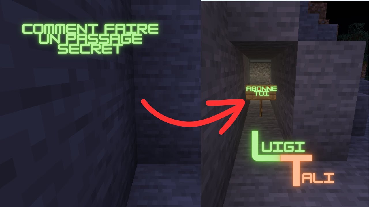 Comment faire une base souterrain dans Minecraft [Java & Bedrock] - YouTube