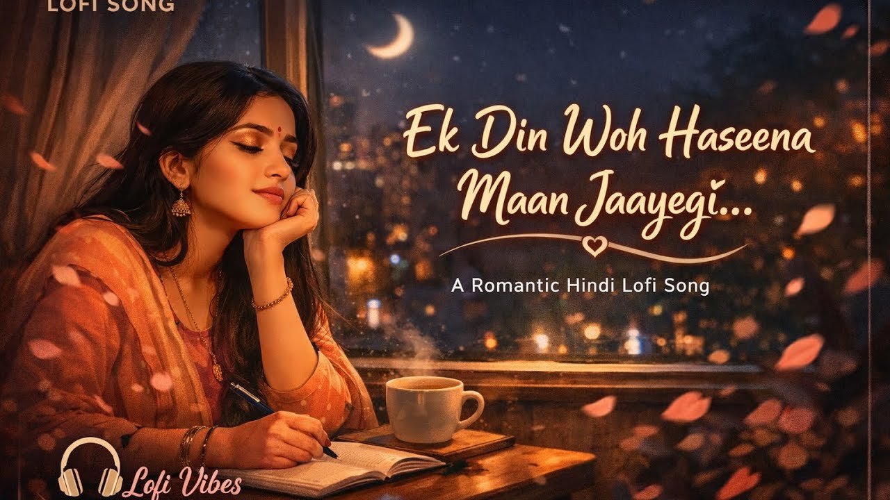 Ek Din Woh Haseena Maan Jayegi | Lo-fi Flip | Chill Retro Vibes ✨ Hindi song! 