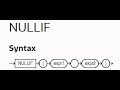 NULLIF In Oracle Sql