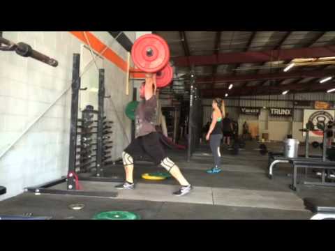 3 push press and 1 split jerk complex