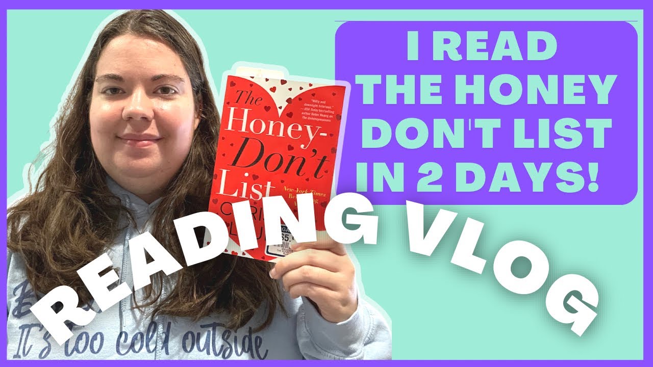 📚WEEKEND READING VLOG AND BOOK REVIEW I READ THE HONEY
