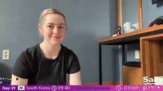 South Korea Cycle Tour Day 19 🌸 🇰🇷 | Girl Solo Cycle Touring